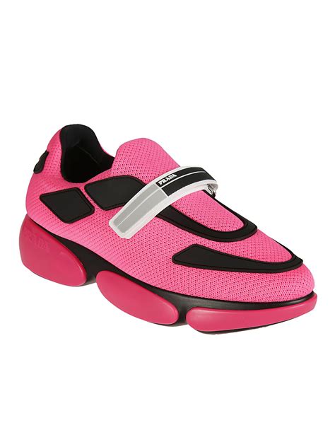 prada pink sneaker